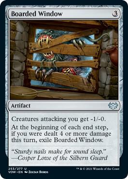 Boarded Window 253/277 (Innistrad: Crimson Vow)  - Foil