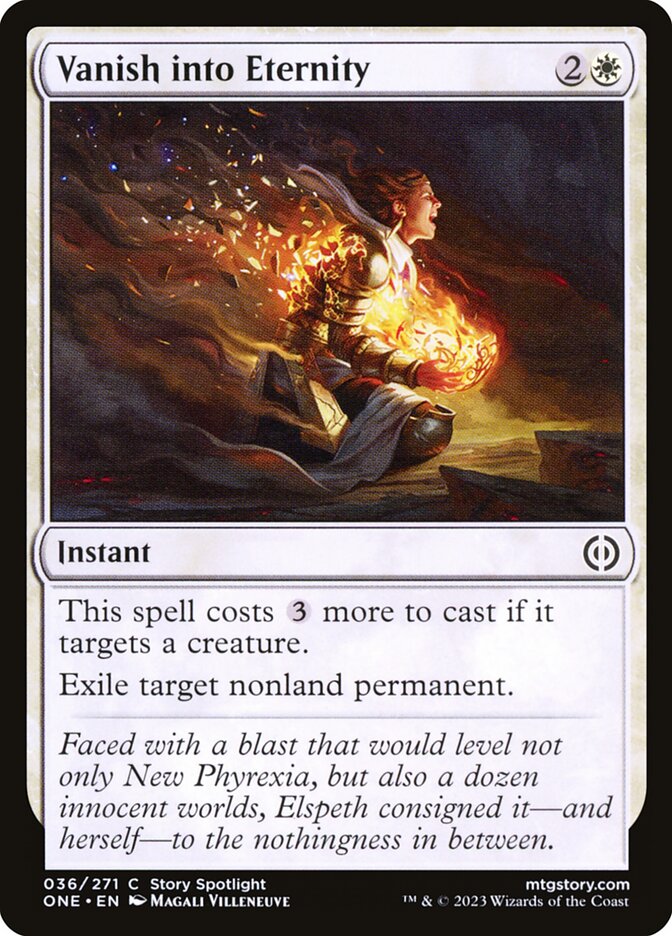 Vanish into Eternity 36 (Phyrexia: All Will Be One)  - Foil
