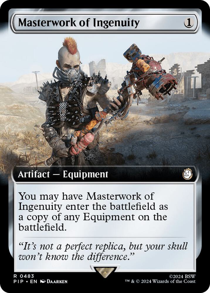 Masterwork of Ingenuity 483/326 (Universes Beyond: Fallout)  - Extended Art