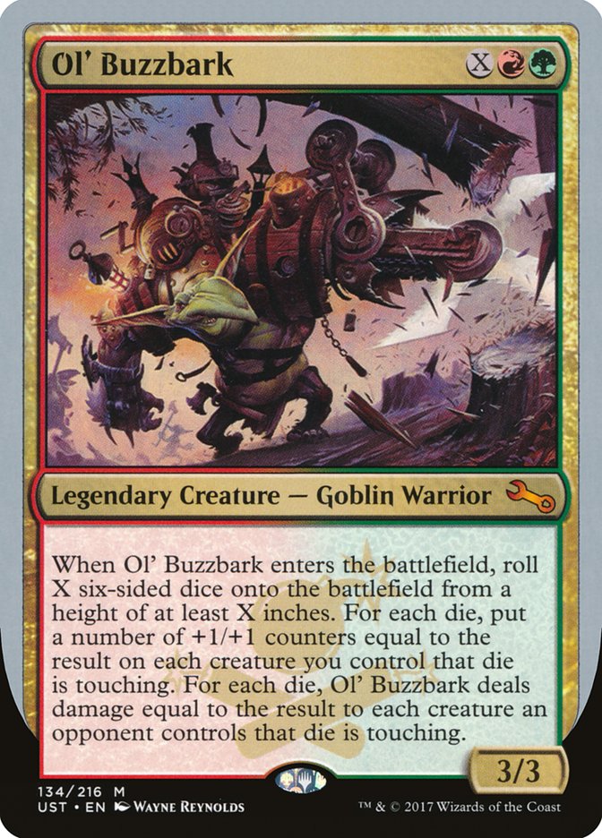 Ol' Buzzbark 134/216 (Unstable) 