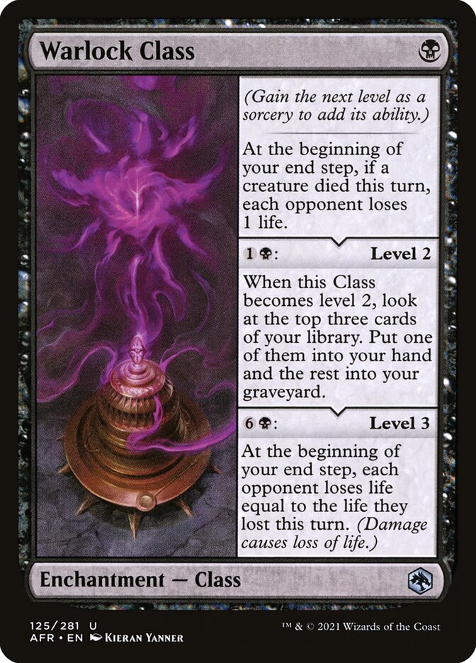 Warlock Class 125 (Adventures in the Forgotten Realms) 