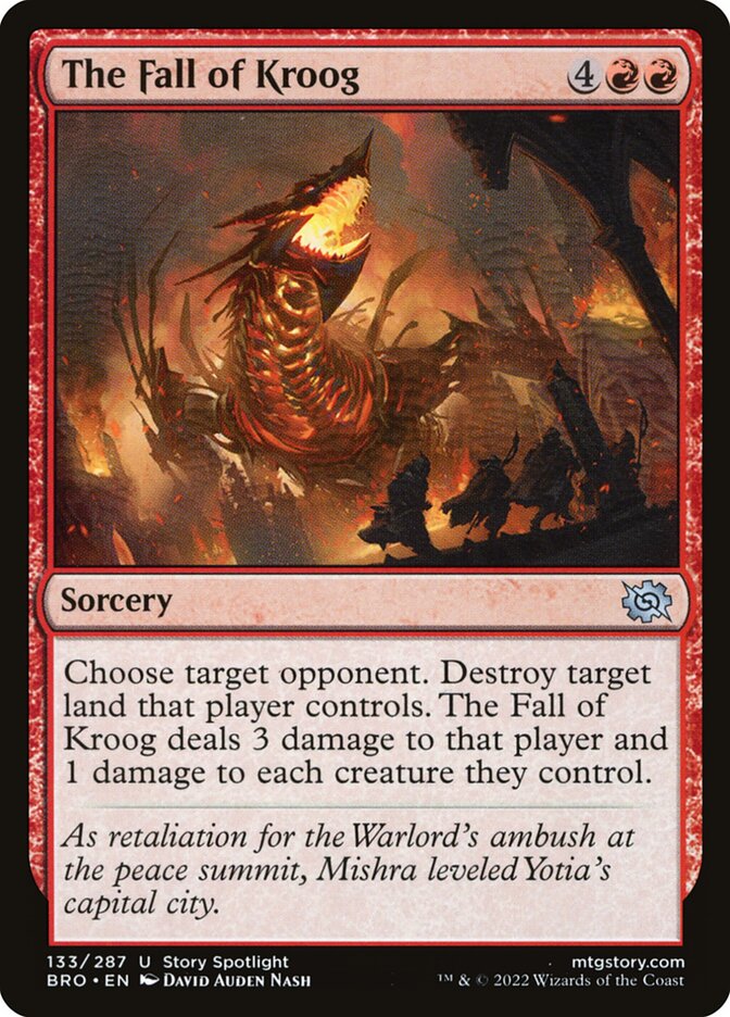 The Fall of Kroog 133/287 (The Brothers' War) 