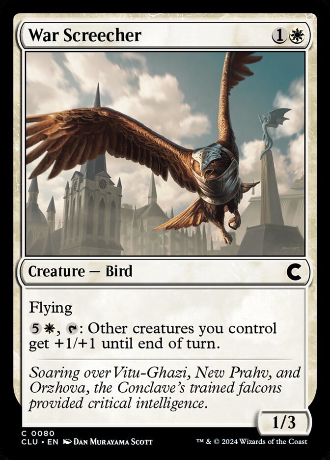 War Screecher 80/284 (Ravnica: Clue Edition) 