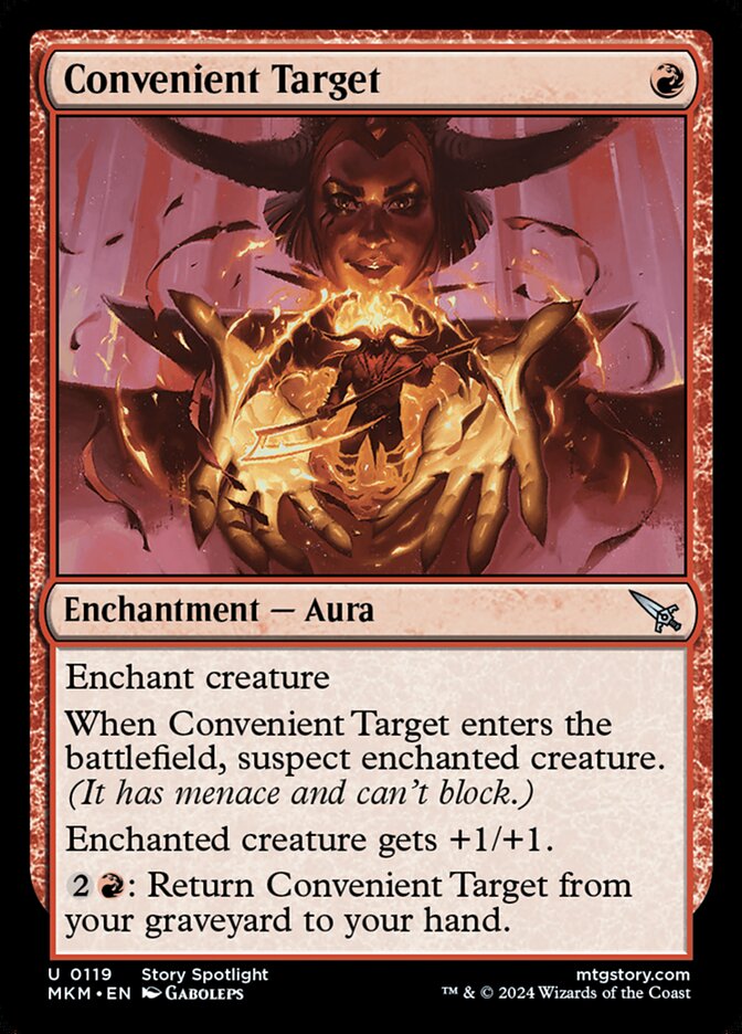 Convenient Target 119/286 (Murders at Karlov Manor)  - Foil