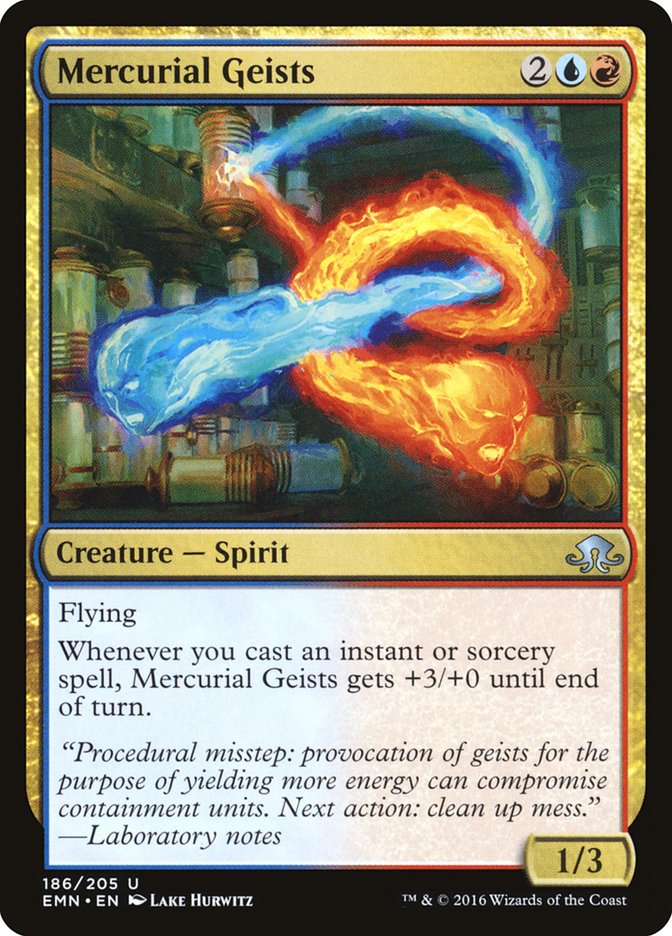 Mercurial Geists 186/205 (Eldritch Moon) 