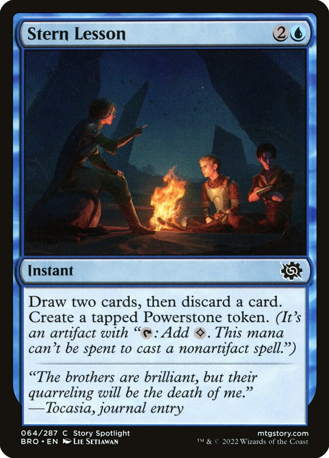 Stern Lesson 64/287 (The Brothers' War)  - Foil