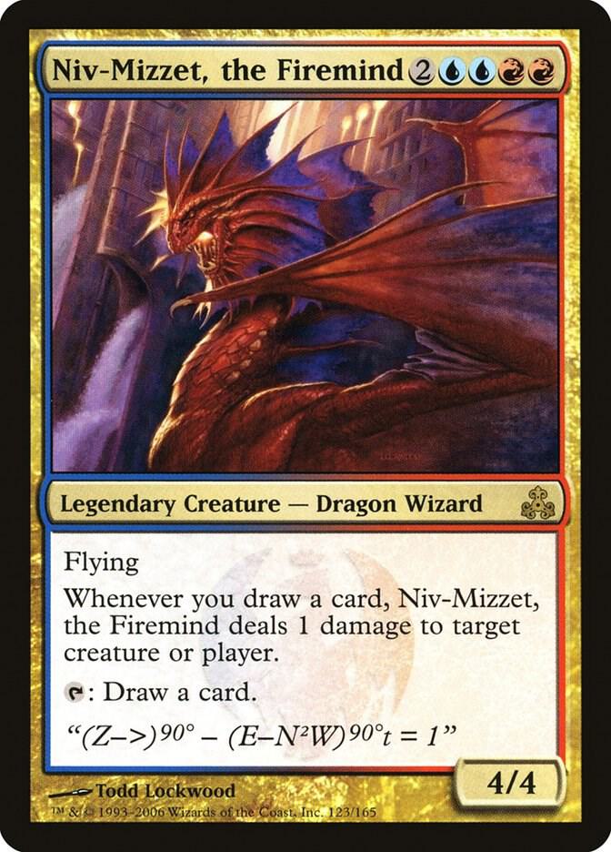 Niv-Mizzet, the Firemind 123/165 (Guildpact) 