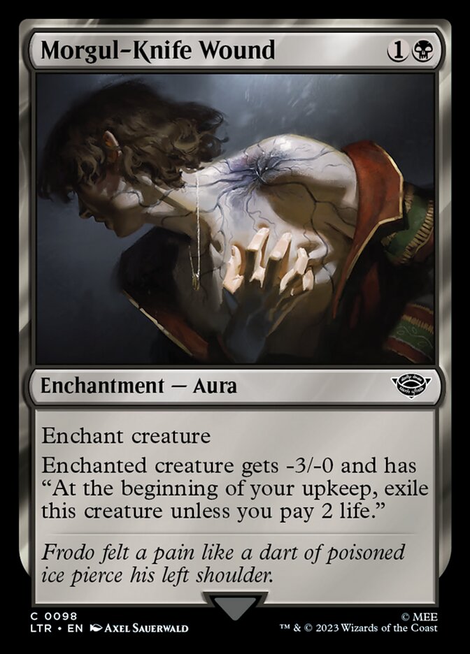 Morgul-Knife Wound 98 (Universes Beyond: The Lord of the Rings: Tales of Middle-earth)  - Foil