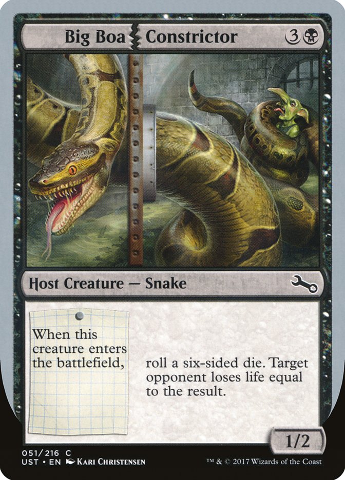 Big Boa Constrictor 51/216 (Unstable) 