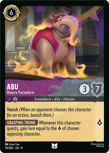 Abu - Illusory Pachyderm (50/204) [Reign of Jafar]