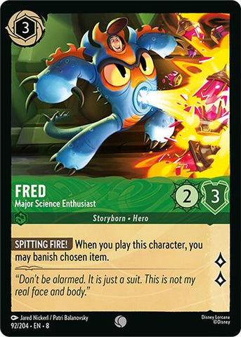 Fred - Major Science Enthusiast (92/204) [Reign of Jafar]