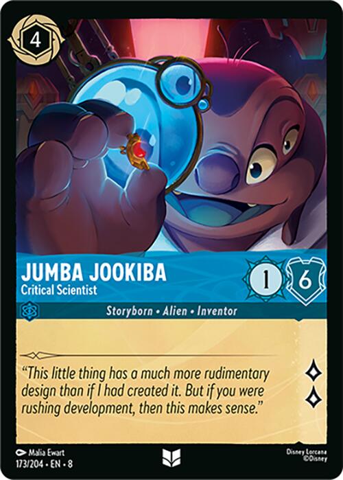 Jumba Jookiba - Critical Scientist (173/204) [Reign of Jafar]