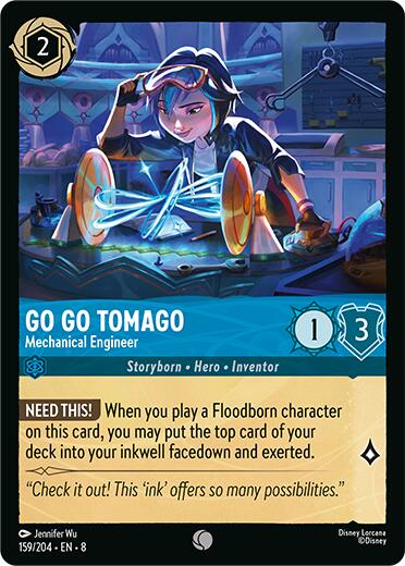 Go Go Tomago - Mechanical Engineer (159/204) [Reign of Jafar]