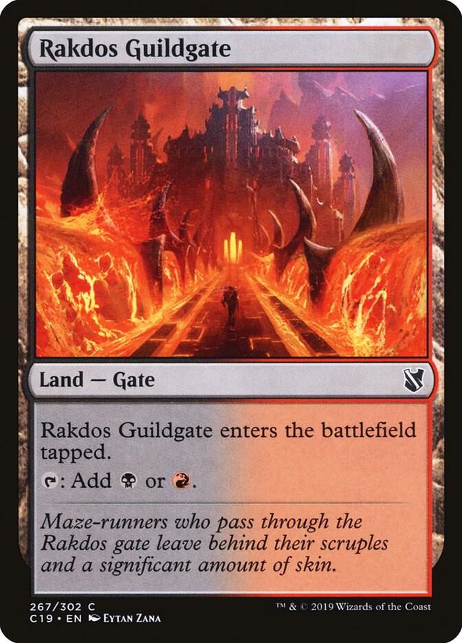 Rakdos Guildgate 267/302 (Commander 2019) 