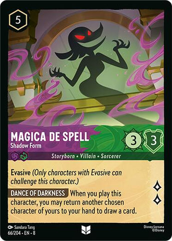 Magica De Spell - Shadow Form (66/204) [Reign of Jafar]