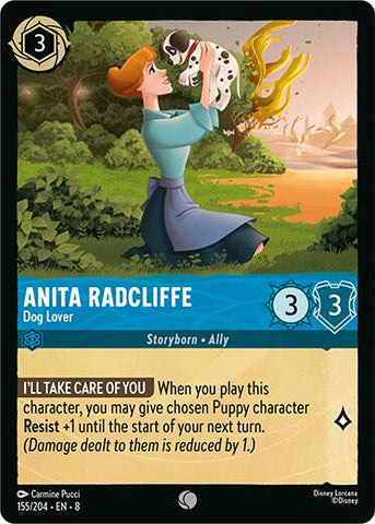Anita Radcliffe - Dog Lover (155/204) [Reign of Jafar]