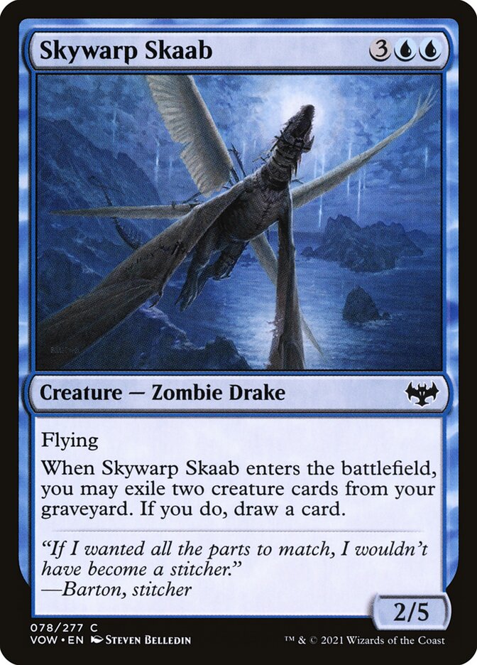 Skywarp Skaab 78/277 (Innistrad: Crimson Vow) 