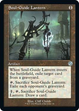 Soul Guide Lantern 54/63 (The Brothers' War: Retro Frame Artifacts)  - Foil