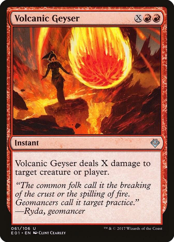 Volcanic Geyser 61/106 (Archenemy: Nicol Bolas) 