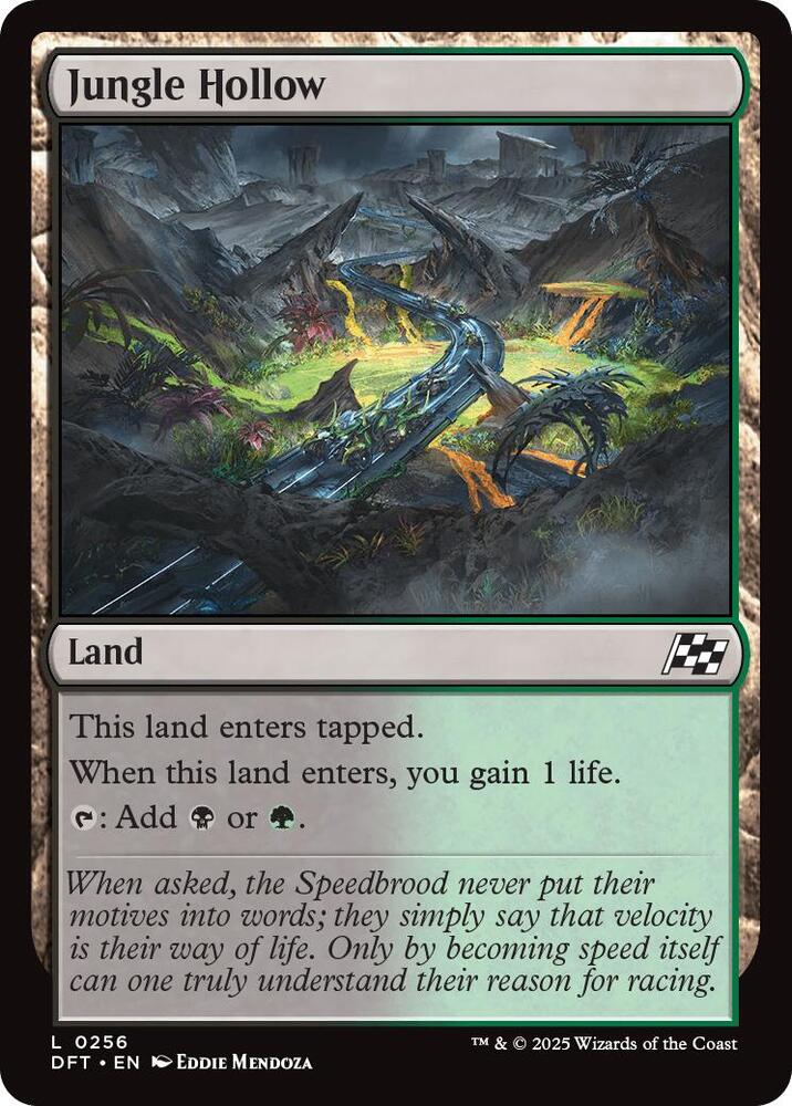 Jungle Hollow 256/291 (Aetherdrift) 