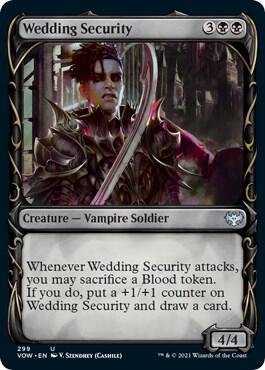 Wedding Security Showcase 299/277 (Innistrad: Crimson Vow) 