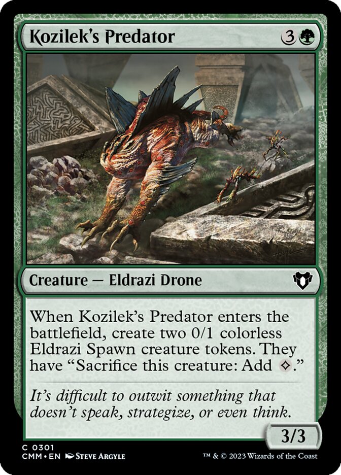 Kozilek's Predator 301/451 (Commander Masters) 