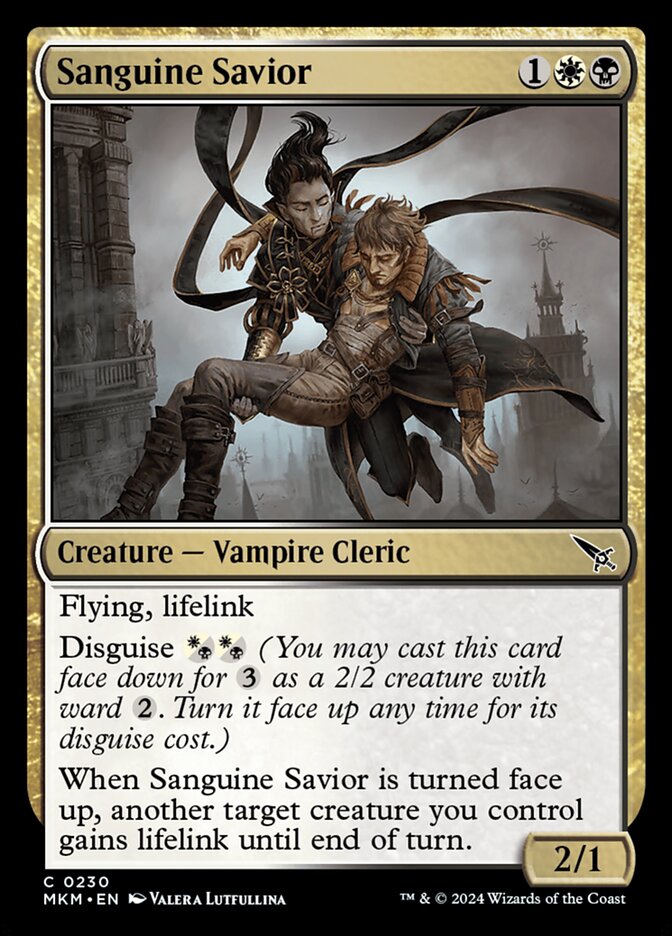 Sanguine Savior 230/286 (Murders at Karlov Manor)  - Foil