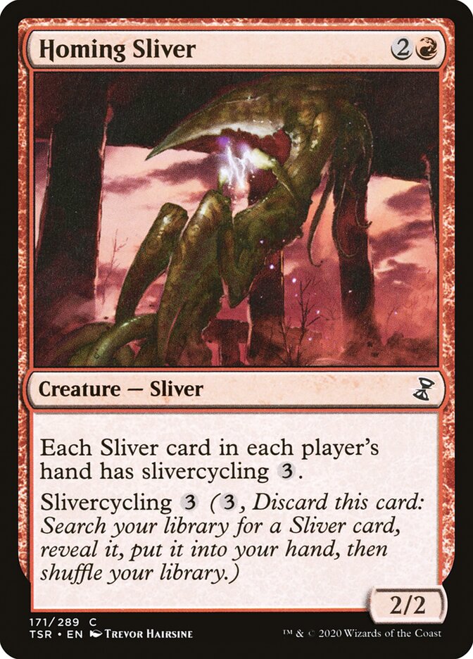 Homing Sliver 171/289 (Time Spiral: Remastered)  - Foil