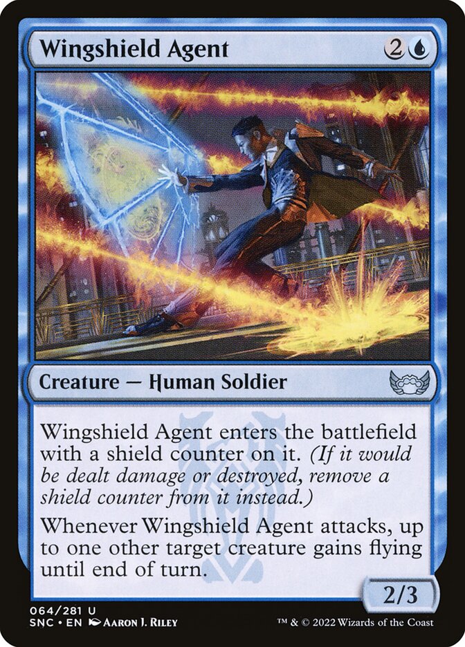 Wingshield Agent 64/281 (Streets of New Capenna) 