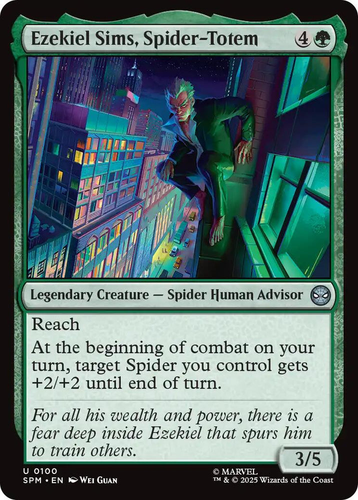 Ezekiel Sims, Spider-Totem [Marvel's Spider-Man]