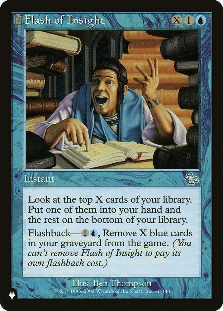 Flash of Insight JUD-40/5075 (The List Reprints) 