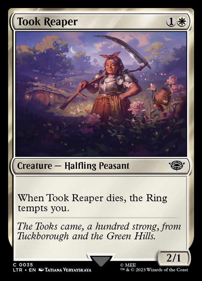 Took Reaper 35/281 (Universes Beyond: The Lord of the Rings: Tales of Middle-earth)  - Foil