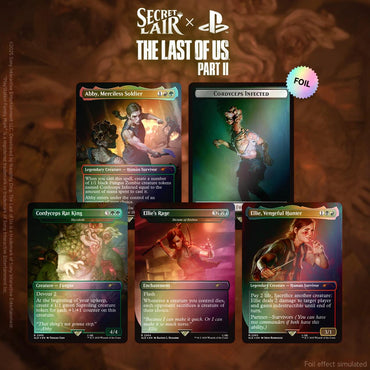 Secret Lair x The Last of Us Part II (Rainbow Foil Edition)