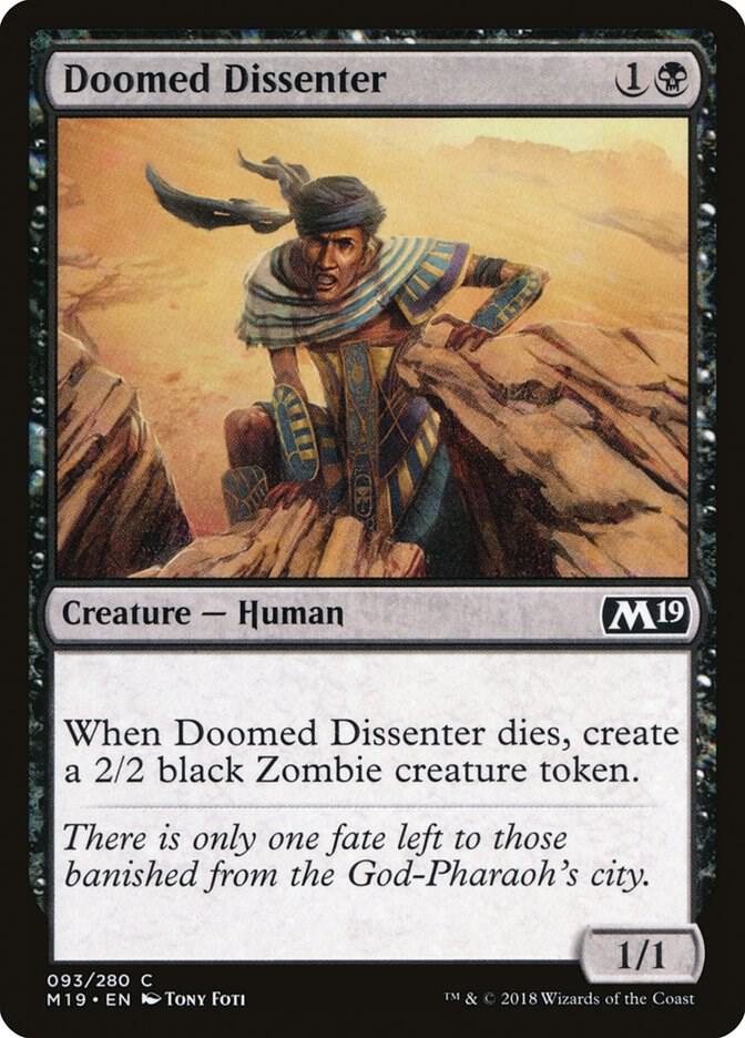 Doomed Dissenter 93/280 (Core Set 2019) 