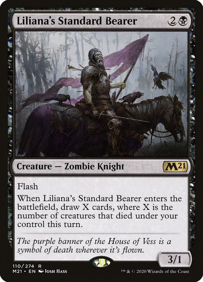 Liliana's Standard Bearer 110 (Core Set 2021) 