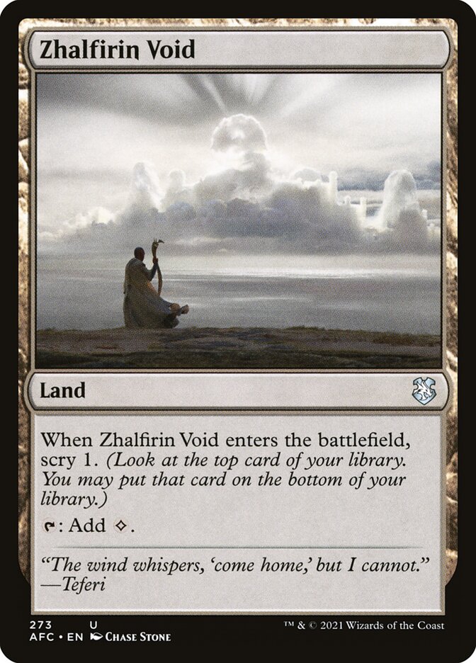 Zhalfirin Void 273/62 (Commander: Adventures in the Forgotten Realms) 