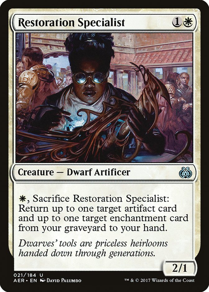 Restoration Specialist 21/184 (Aether Revolt) 