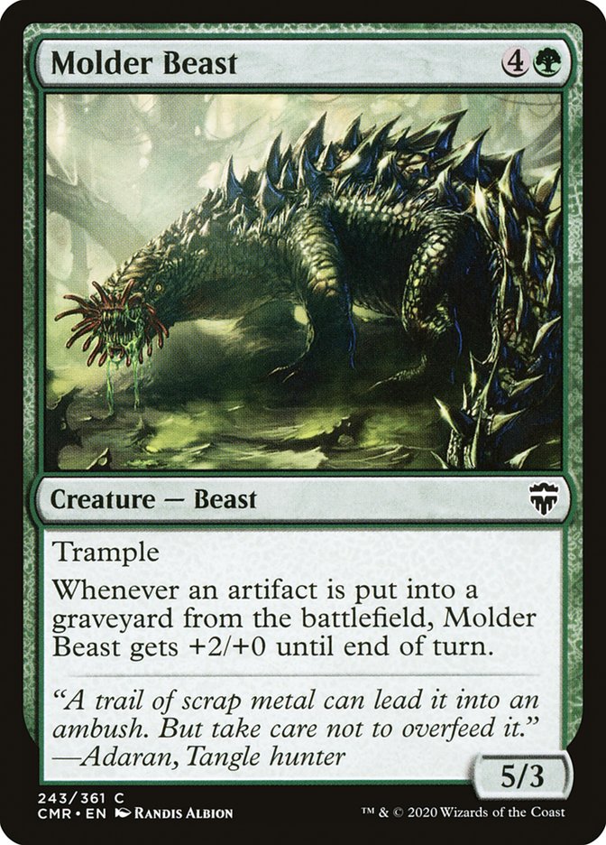 Molder Beast 243 (Commander Legends)  - Foil