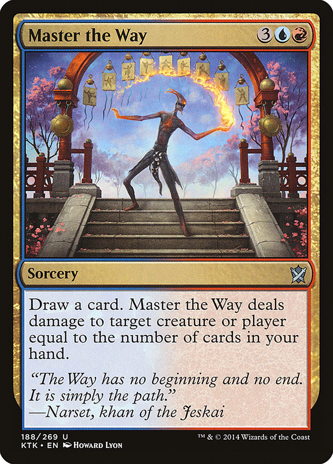 Master the Way 188/269 (Khans of Tarkir) 