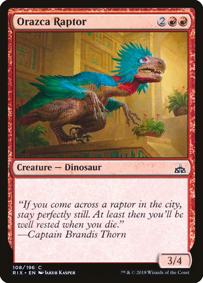Orazca Raptor 108/196 (Rivals of Ixalan) 