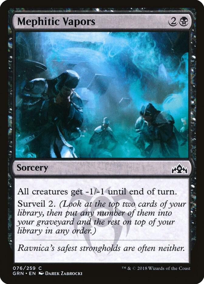 Mephitic Vapors 76/259 (Guilds of Ravnica) 