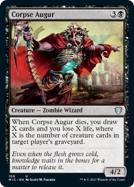Corpse Augur 109/38 (Commander: Innistrad: Midnight Hunt) 