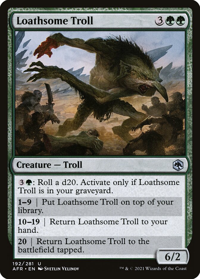 Loathsome Troll 192 (Adventures in the Forgotten Realms) 