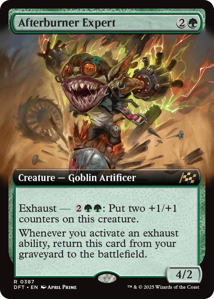 Afterburner Expert 387/291 (Aetherdrift)  - Extended Art Foil