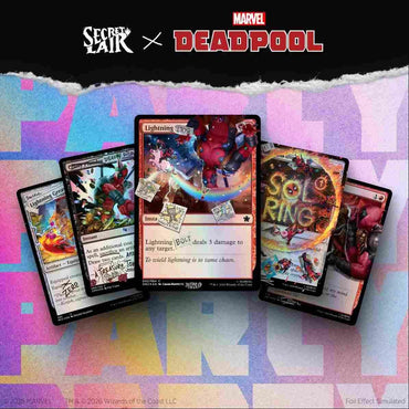 Secret Lair: Drop Series - Secret Lair x Marvel's Deadpool: I Fixed It (You're Welcome) (Pool Party Foil Edition)