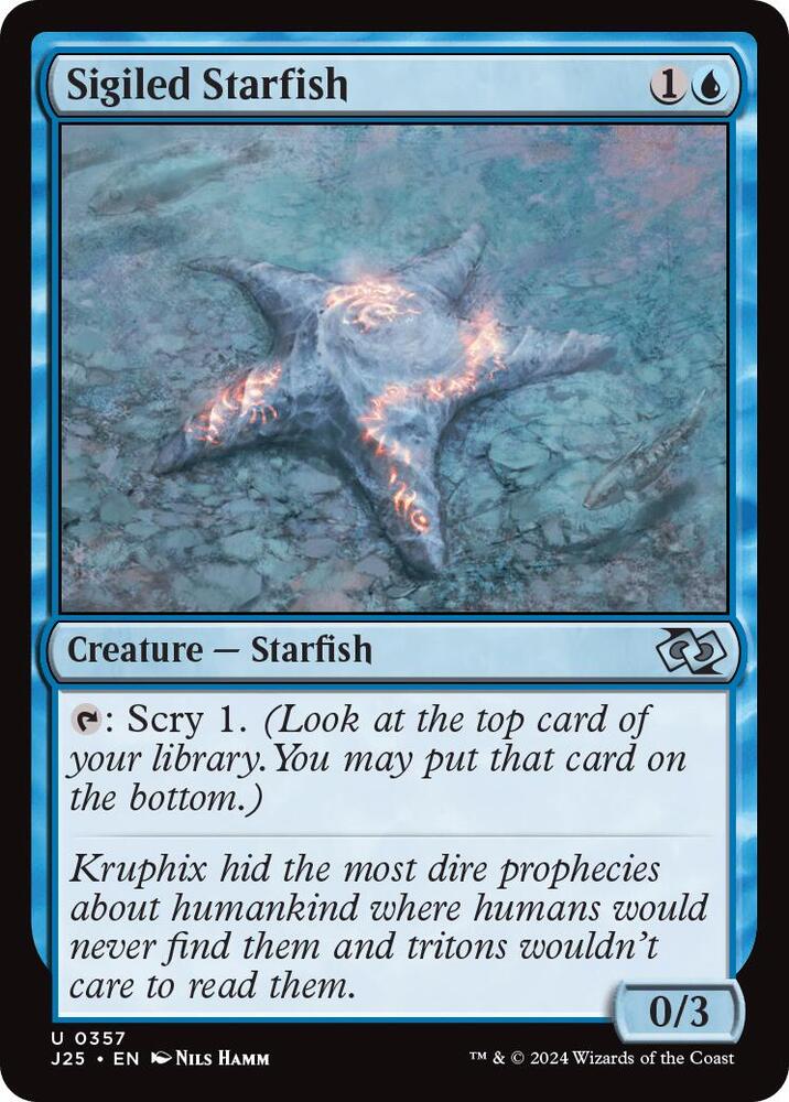 Sigiled Starfish 357/779 (Foundations Jumpstart) 
