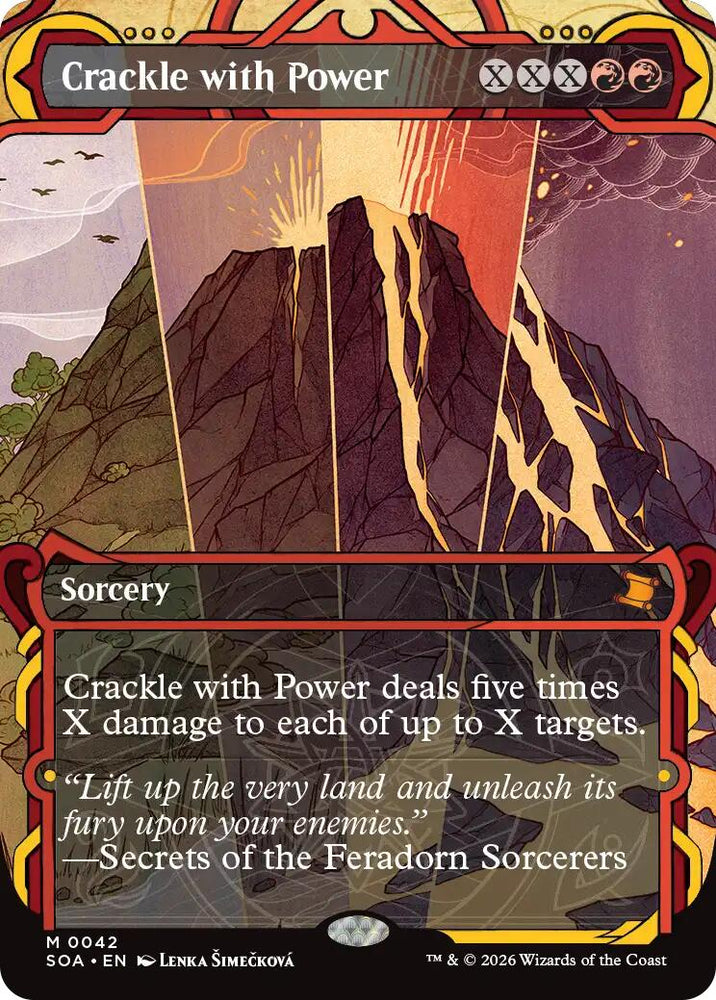 Crackle with Power [Secrets of Strixhaven: Mystical Archive]