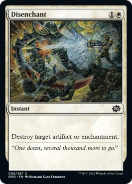 Disenchant 6/287 (The Brothers' War)  - Foil