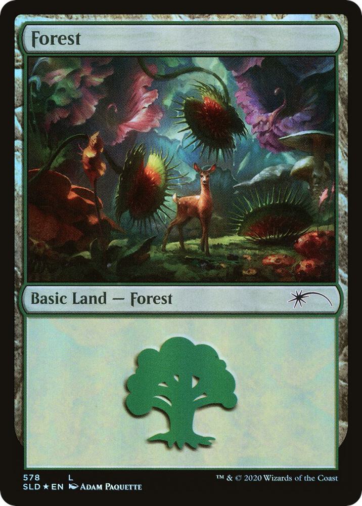 Forest 578 578 (Secret Lair Drop Series)  - Foil