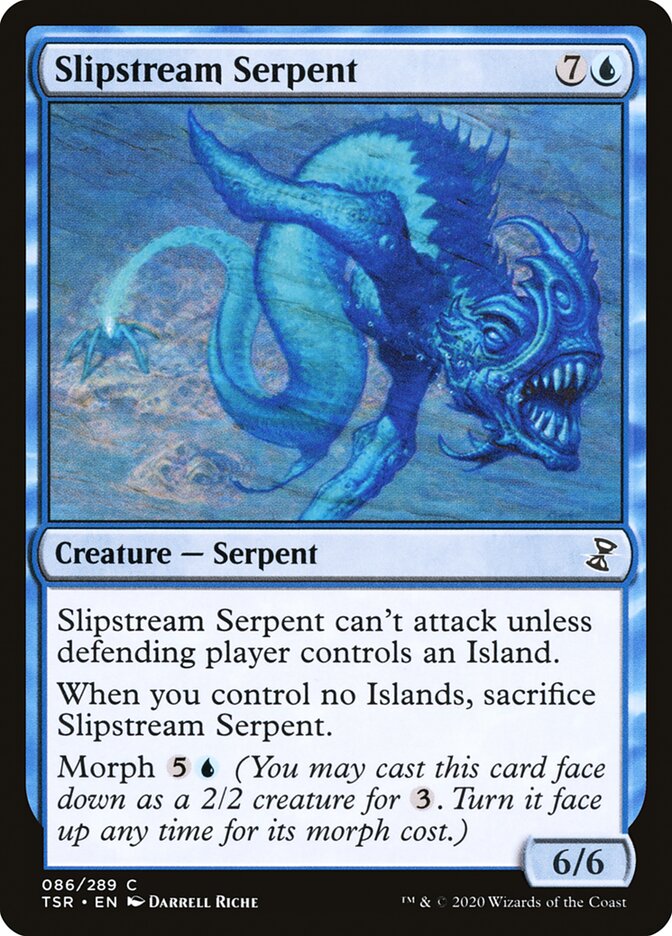 Slipstream Serpent 86/289 (Time Spiral: Remastered)  - Foil
